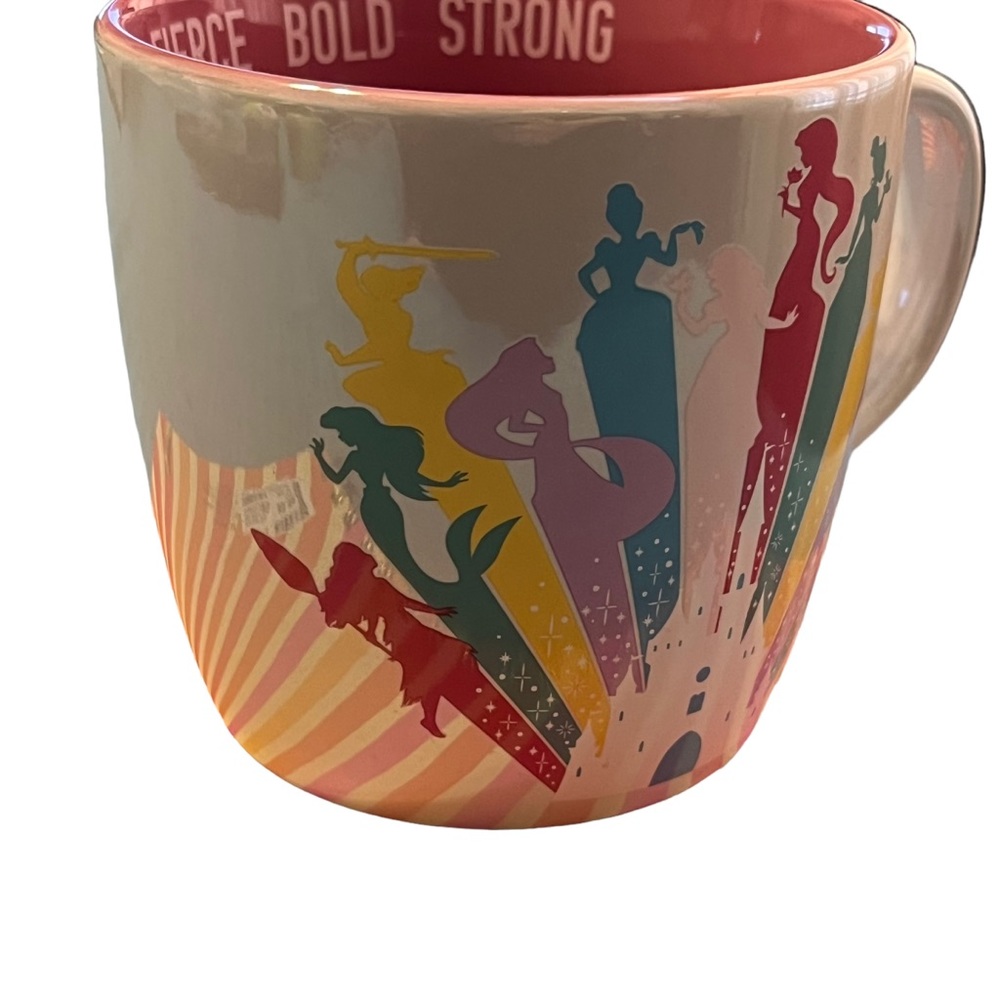 Disney Parks Princess Fierce Bold Strong Coffee Tea Mug - Picture 2 of 7